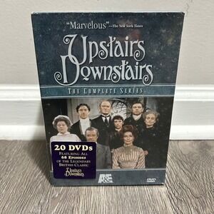 A&E Upstairs Downstairs The Complete Series 20 DVD Set Blue British Drama New